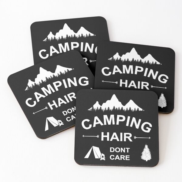 Item preview, Camping Hair Don't Care designed and sold by SasKloset.