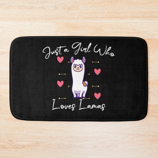 Item preview, Just a girl who loves lamas, vicuña, guanaco, Lama glama, Vicugna designed and sold by DonmedPro1.