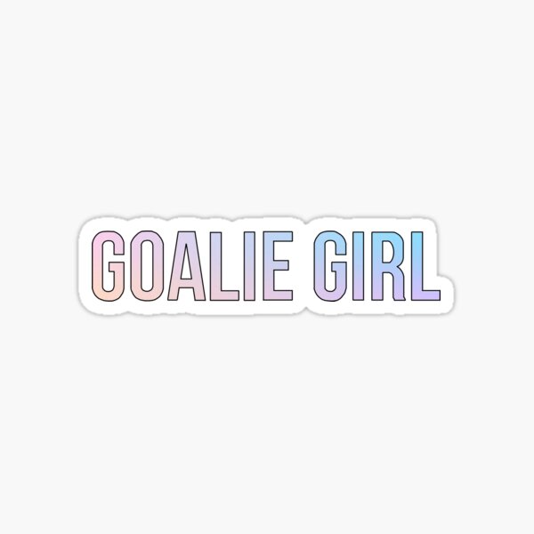 Goalie Girl Sticker