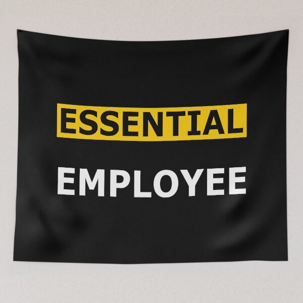 Item preview, Essential Employee designed and sold by pondemand.