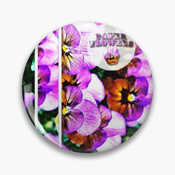 Item preview,  Flower Collection - Vertical Flower Stripes 02 designed and sold by GrafiKrama.