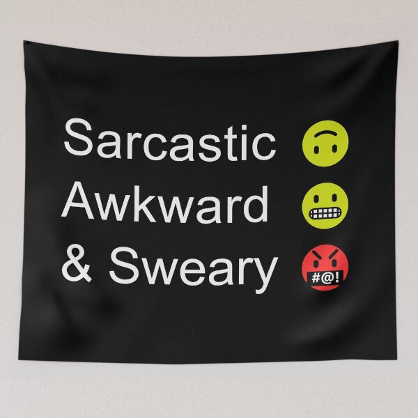 Item preview, Sarcastic Awkward & Sweary designed and sold by Rag-Dog.