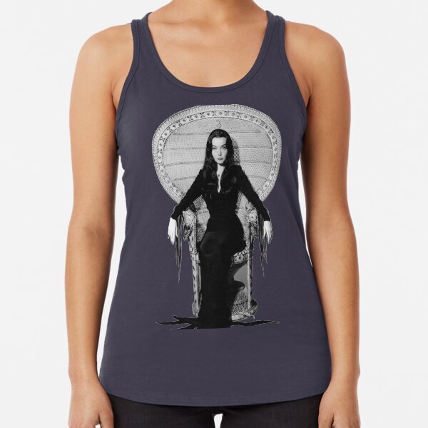 Morticia Addams Racerback Tank Top