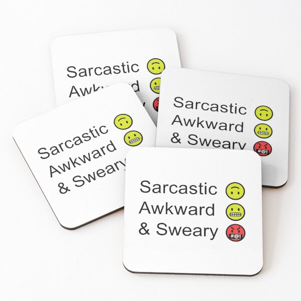 Item preview, Sarcastic Awkward & Sweary designed and sold by Rag-Dog.