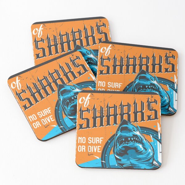 Item preview, nauangry sharktical vintage poster design illustration designed and sold by romio006.