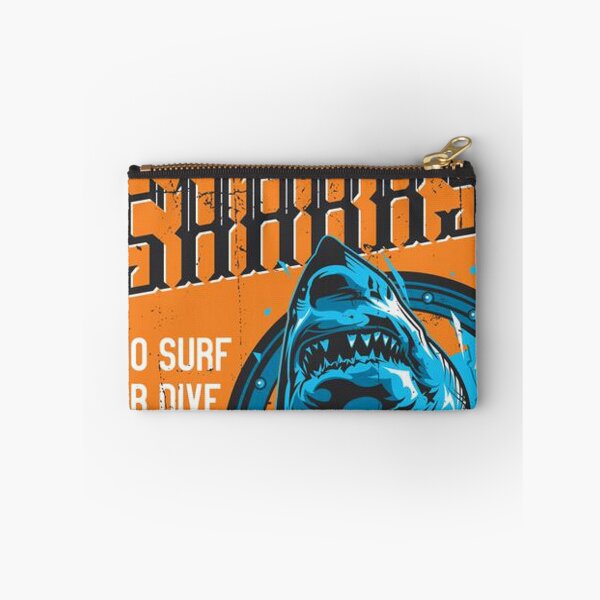 Item preview, nauangry sharktical vintage poster design illustration designed and sold by romio006.