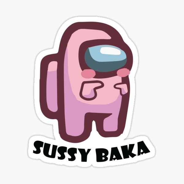 sussy-baka-stickers-redbubble