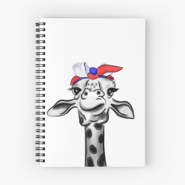 Item preview, Giraffe With France Flag Bandage designed and sold by Dutlu.