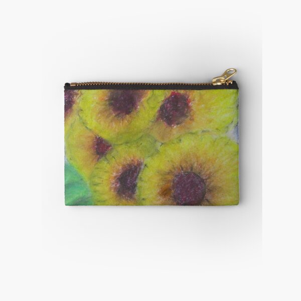Item preview, Sunflowers yellow on grey background designed and sold by Frances  Smith.