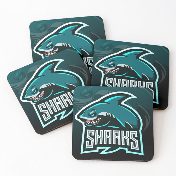 Item preview, shark mascot designed and sold by romio006.