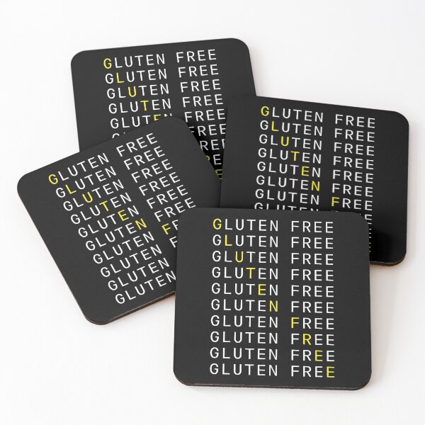 Item preview, Gluten Free 10x typography designed and sold by GlutenFreeTee.