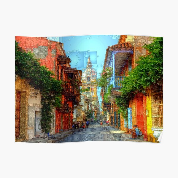 Heroic City, Cartagena de Indias Colombia Poster