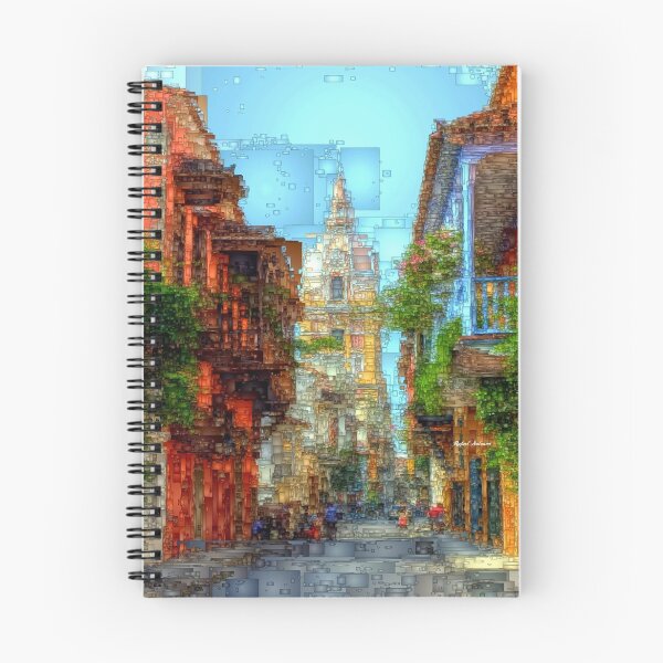 Aperçu de l'œuvre Ville héroïque, Carthagène des Indes Colombie créée et vendue par Rafael Salazar.