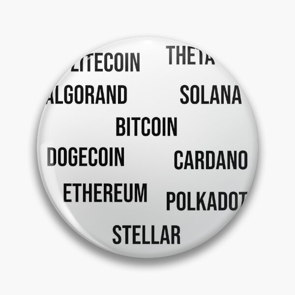 Item preview, Copy of Cryptocurrencies names - black designed and sold by mikeldabbah.