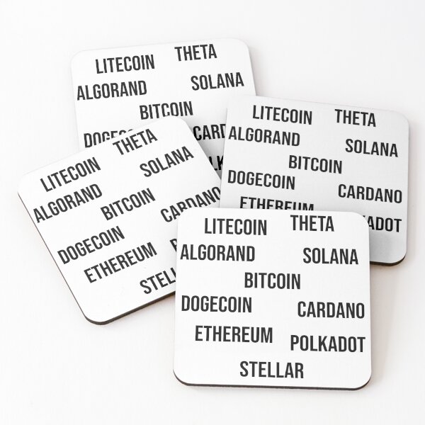 Item preview, Copy of Cryptocurrencies names - black designed and sold by mikeldabbah.