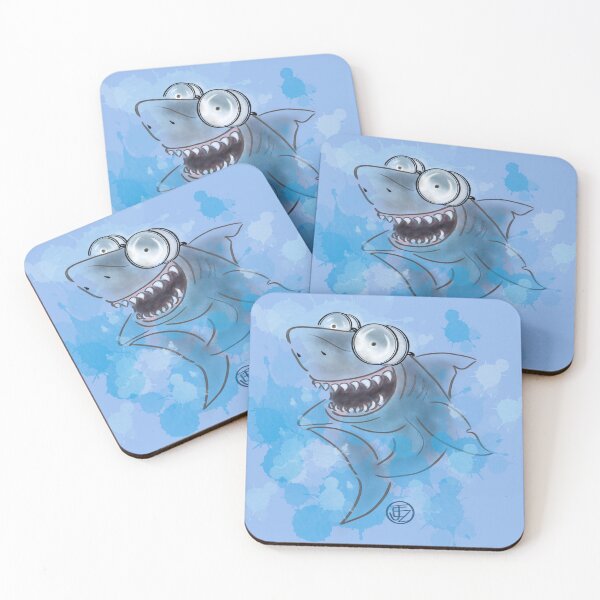 Item preview, Visually impaired shark designed and sold by j32-art.