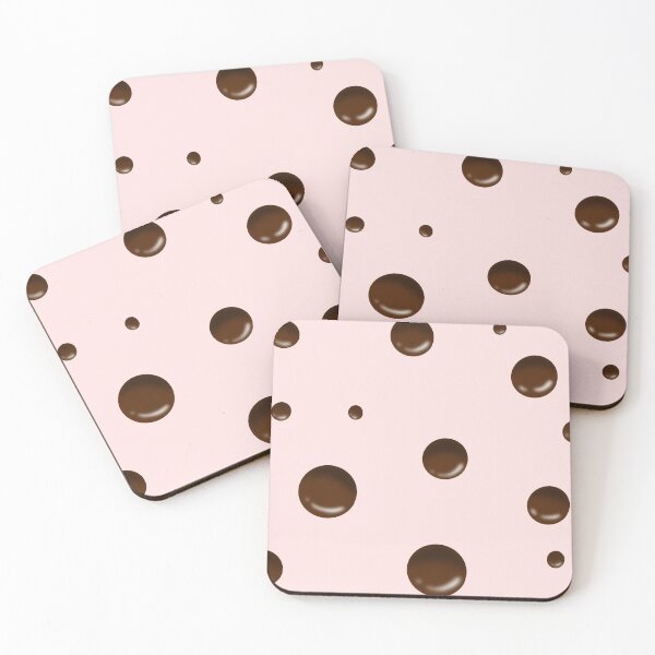 Item preview, boba chocolate bubbles pattern designed and sold by ANU007.