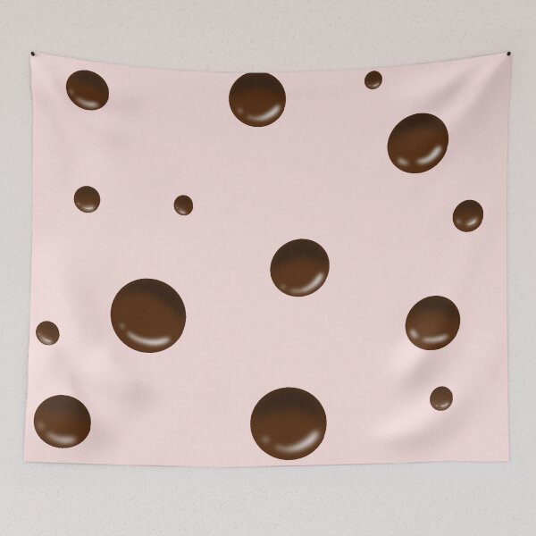 Item preview, boba chocolate bubbles pattern designed and sold by ANU007.