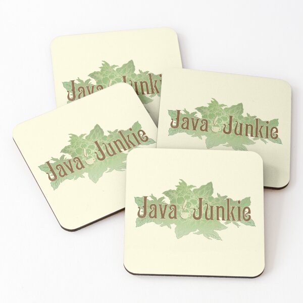 Item preview, Java Junkie designed and sold by DuoLineGraphics.