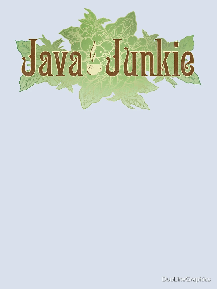 Thumbnail 4 of 4, Boxy T-Shirt, Java Junkie designed and sold by DuoLineGraphics.