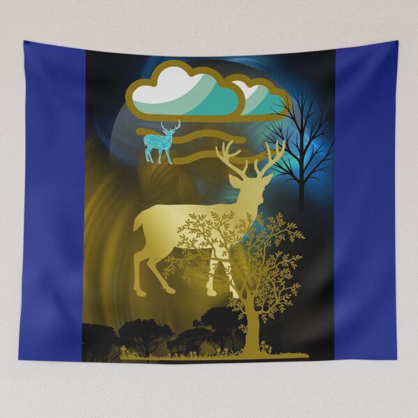 Item preview, Golden deer  designed and sold by BLISS-SV.