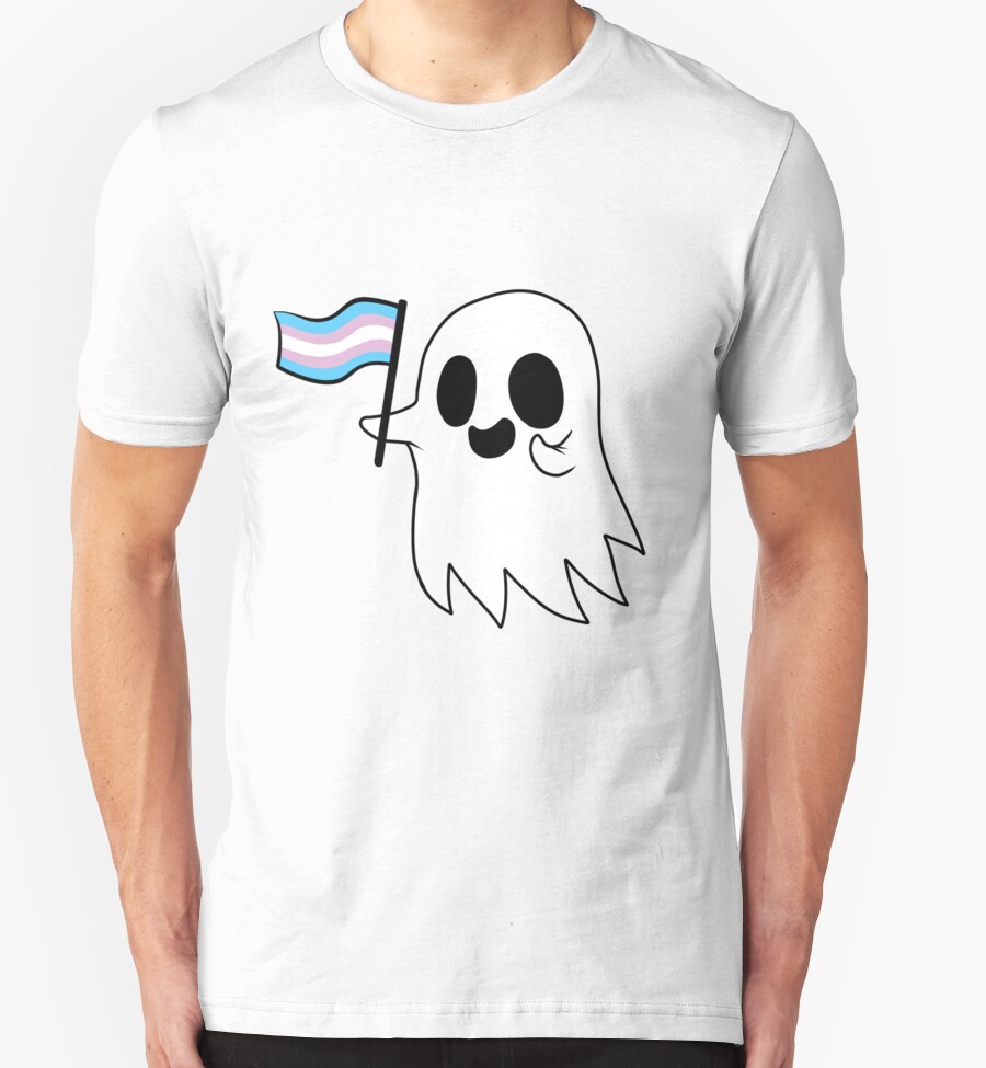 Trans Pride Ghost T Shirts And Hoodies By Ressq Redbubble 6460