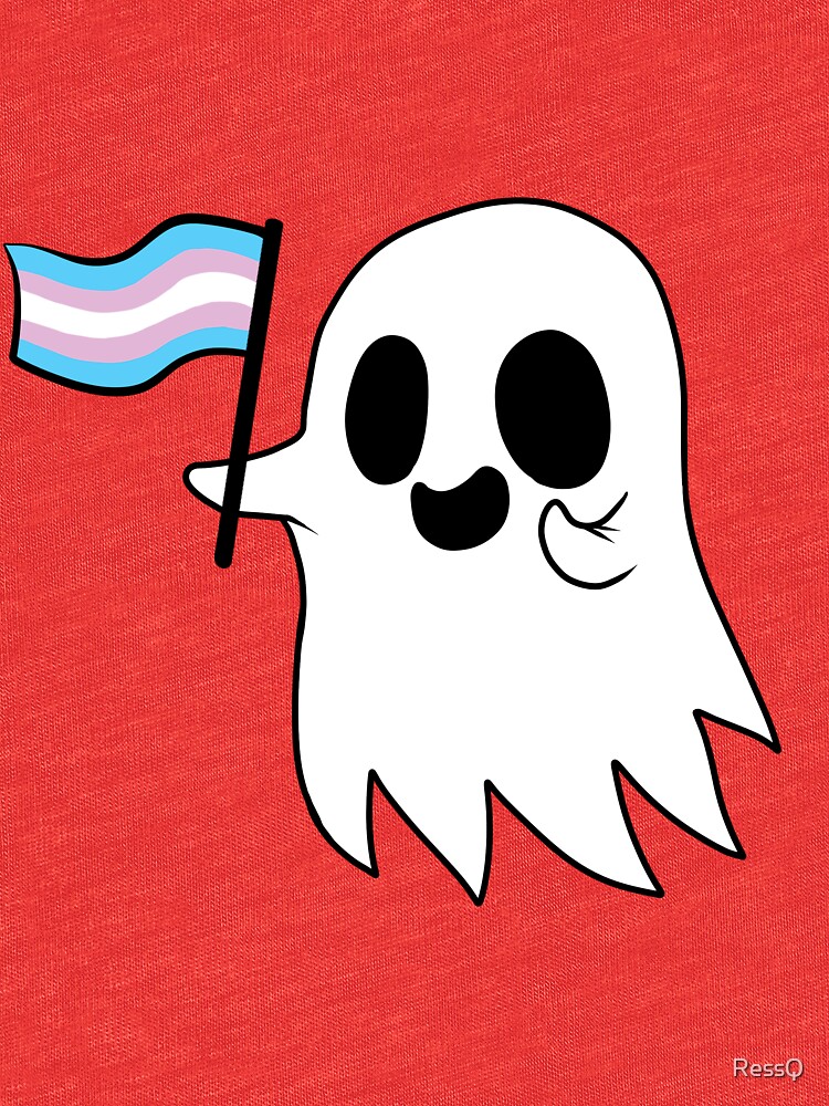 Trans Pride Ghost T Shirt By Ressq Redbubble 0646