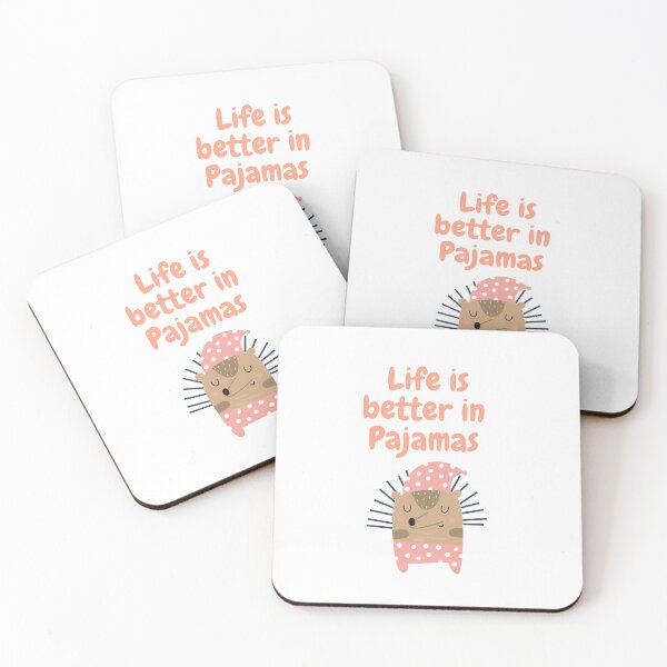 Item preview, Life is better in pajamas. designed and sold by PF-creations.