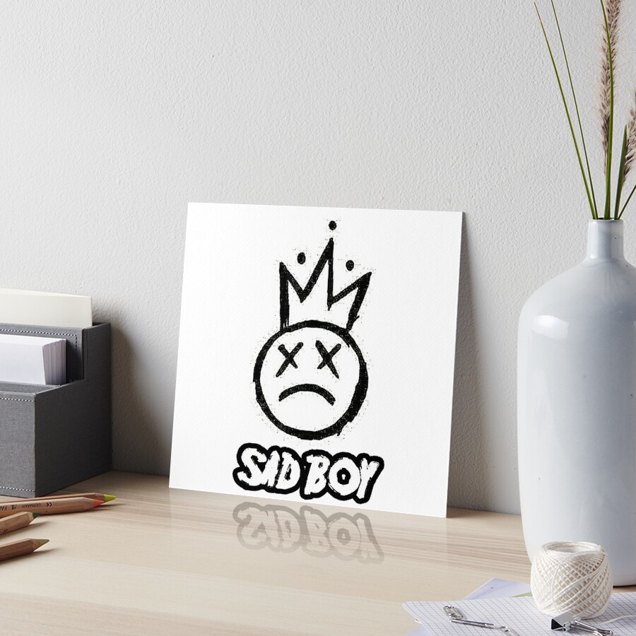 Sad Boy Illustration Logo Templates 7105748 Vector Art at Vecteezy