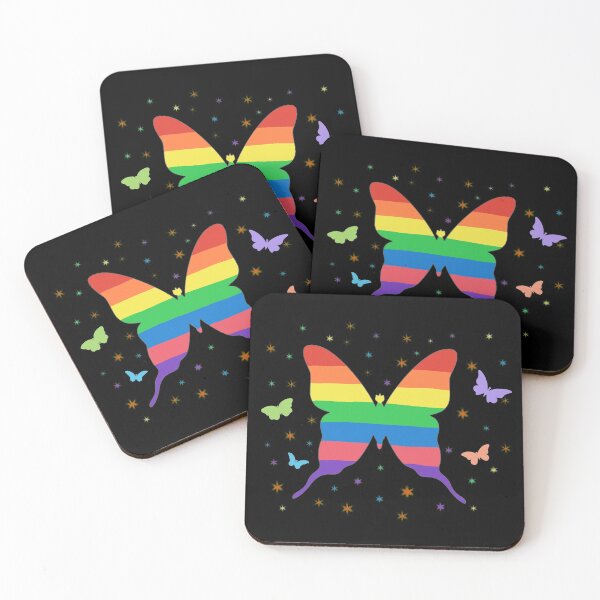 Item preview, Rainbow Butterflies designed and sold by Dezia.