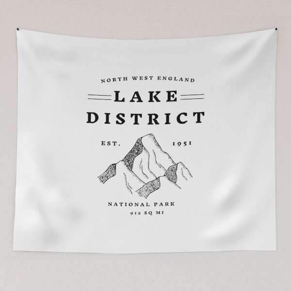 Item preview, Lake District - National Park - North West England - Cumbria - Mountain fells designed and sold by WildBerryArt.