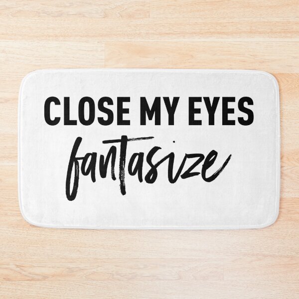 Item preview, Close My Eyes, Fantasize (Black) designed and sold by FilipeFerreira.