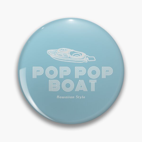Artikelvorschau, POP POP BOAT (Blau & Weiß) entworfen und verkauft von Poppopboat.