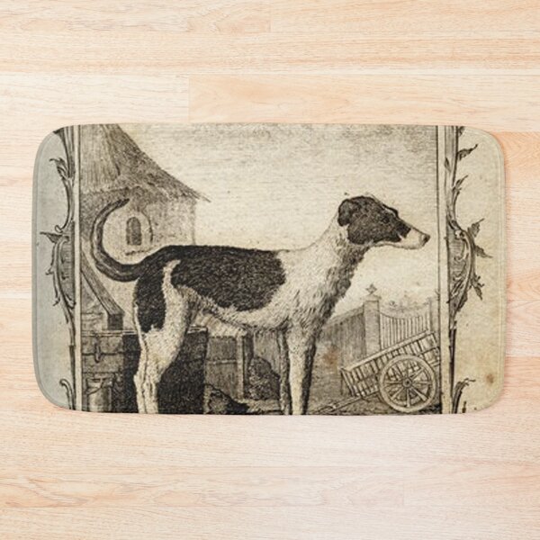Item preview, Hound Dog vintage illustration designed and sold by Vintage Designs +.