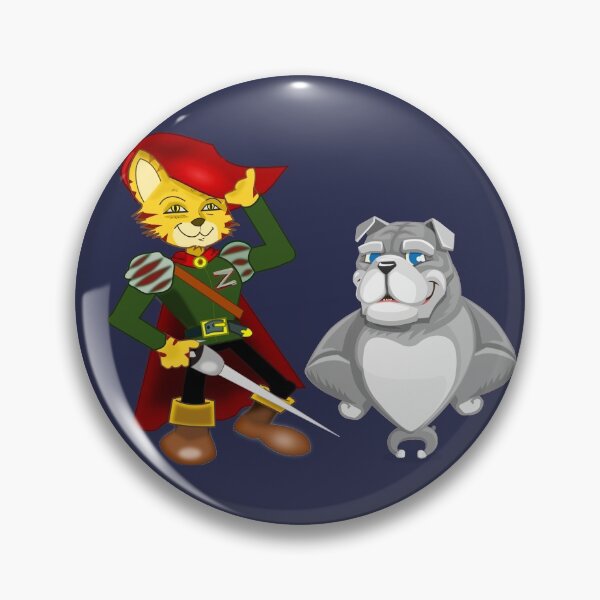 Item preview, Puss in Boots meets his buddy the strong mastiff designed and sold by Zanimations.