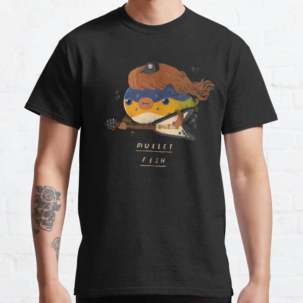 Mullet Fish - T-Shirt M / Silk