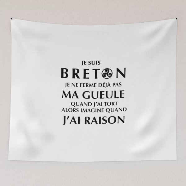 Item preview, LE BRETON NEVER CLOSES IT! designed and sold by Aspretto.