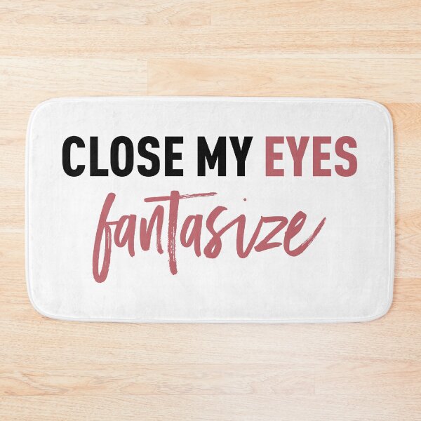 Item preview, Close My Eyes, Fantasize (Black and Pinky Red) designed and sold by FilipeFerreira.