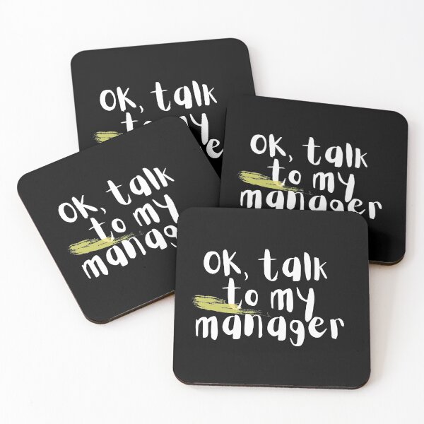 Item preview,  OK, talk to my manager  . designed and sold by Hab2.