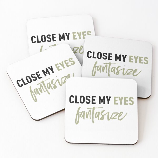 Item preview, Close My Eyes, Fantasize (Black and Green) designed and sold by FilipeFerreira.