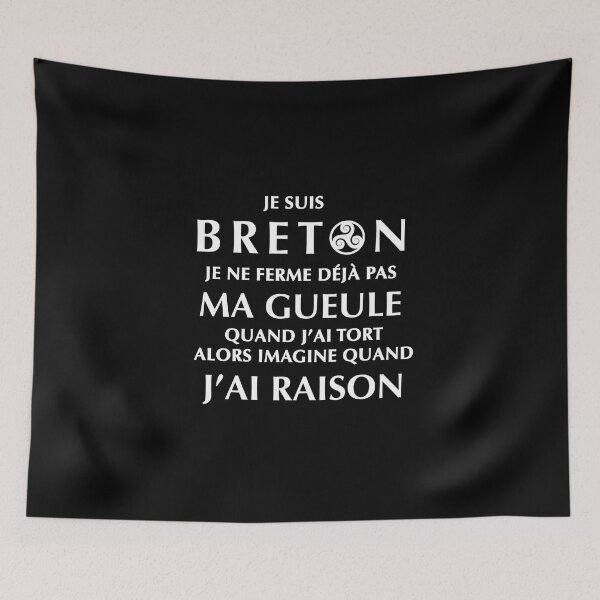 Item preview, LE BRETON NEVER CLOSES IT! designed and sold by Aspretto.