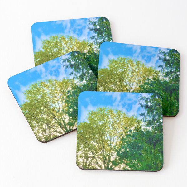 Item preview, Dreamy Golden Glow Tree - Landscape Nature Photo - Digitally Enhanced designed and sold by Cosmic-Ferret.
