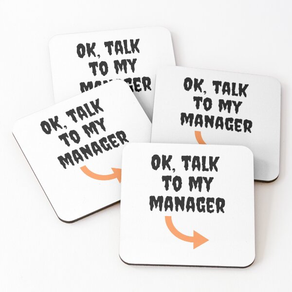 Item preview, OK, talk to my manager . Orange designed and sold by Hab2.