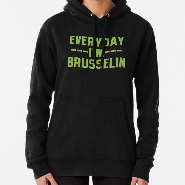 Brussels Sprouts Vegetable Vegetarian Pullover Hoodie