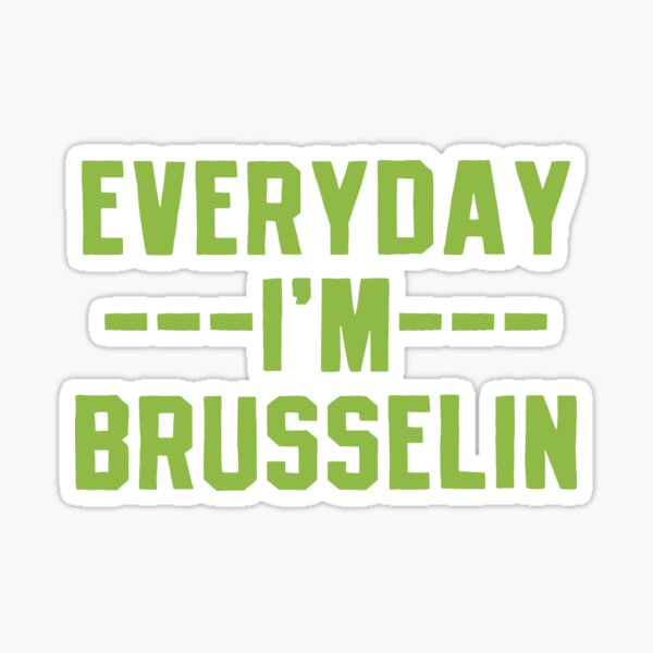 Brussels Sprouts Vegetable Vegetarian Sticker