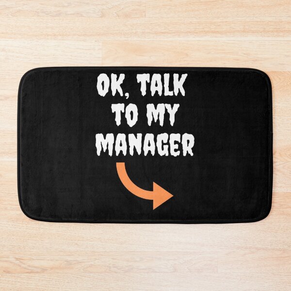 Item preview, Copy of OK, talk to my manager . Orange designed and sold by Hab2.