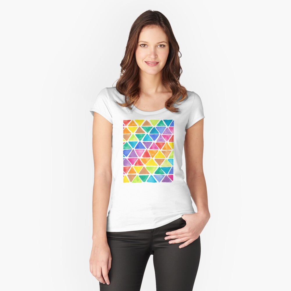Item preview, Fitted Scoop T-Shirt designed and sold by lauramaxwell.
