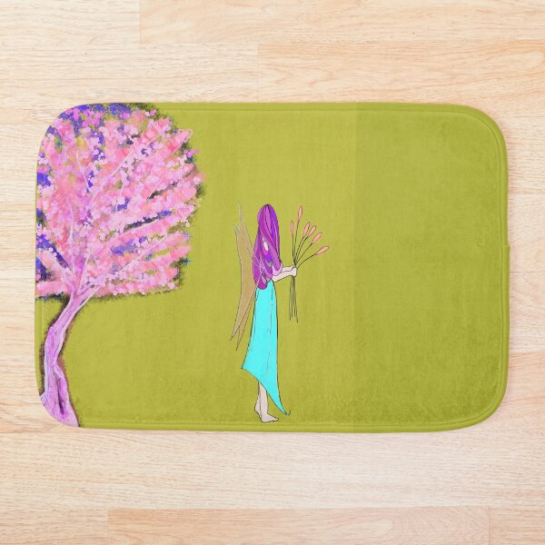 Item preview, pink tree and a girl designed and sold by bobosom.