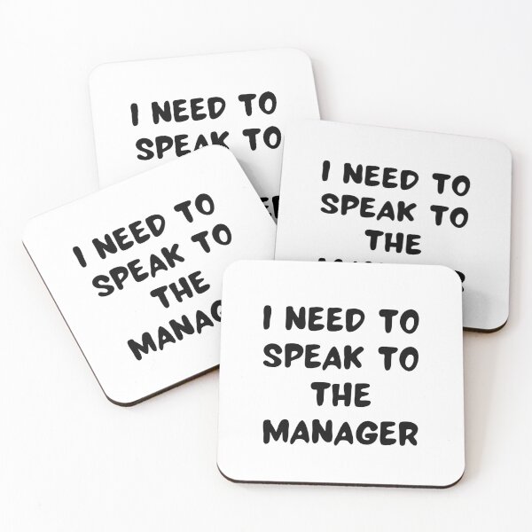 Item preview, I need to speak to the manager designed and sold by Hab2.