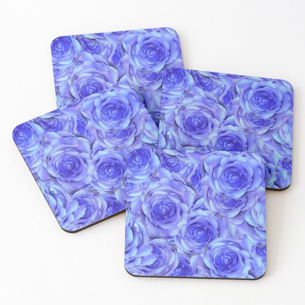 Item preview, Opulent rose design in blue                        designed and sold by MarionsArt.
